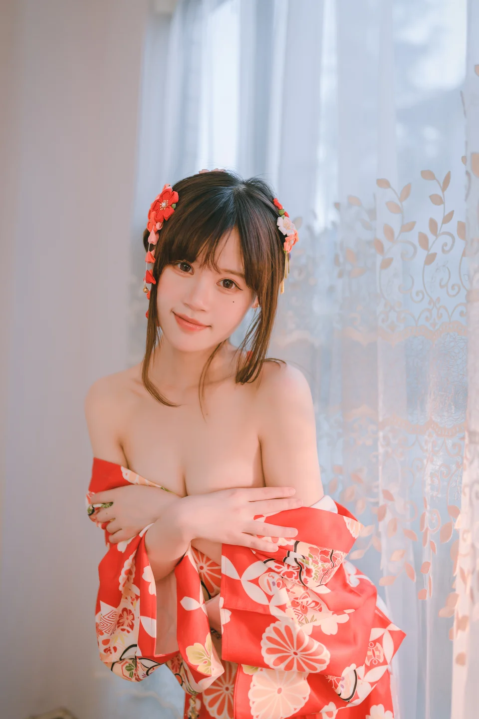 星黛鹿鹿 - No.012 日常 浴衣室 [49P-741MB] tg@simisebaisi 【丝足阁】012.webp